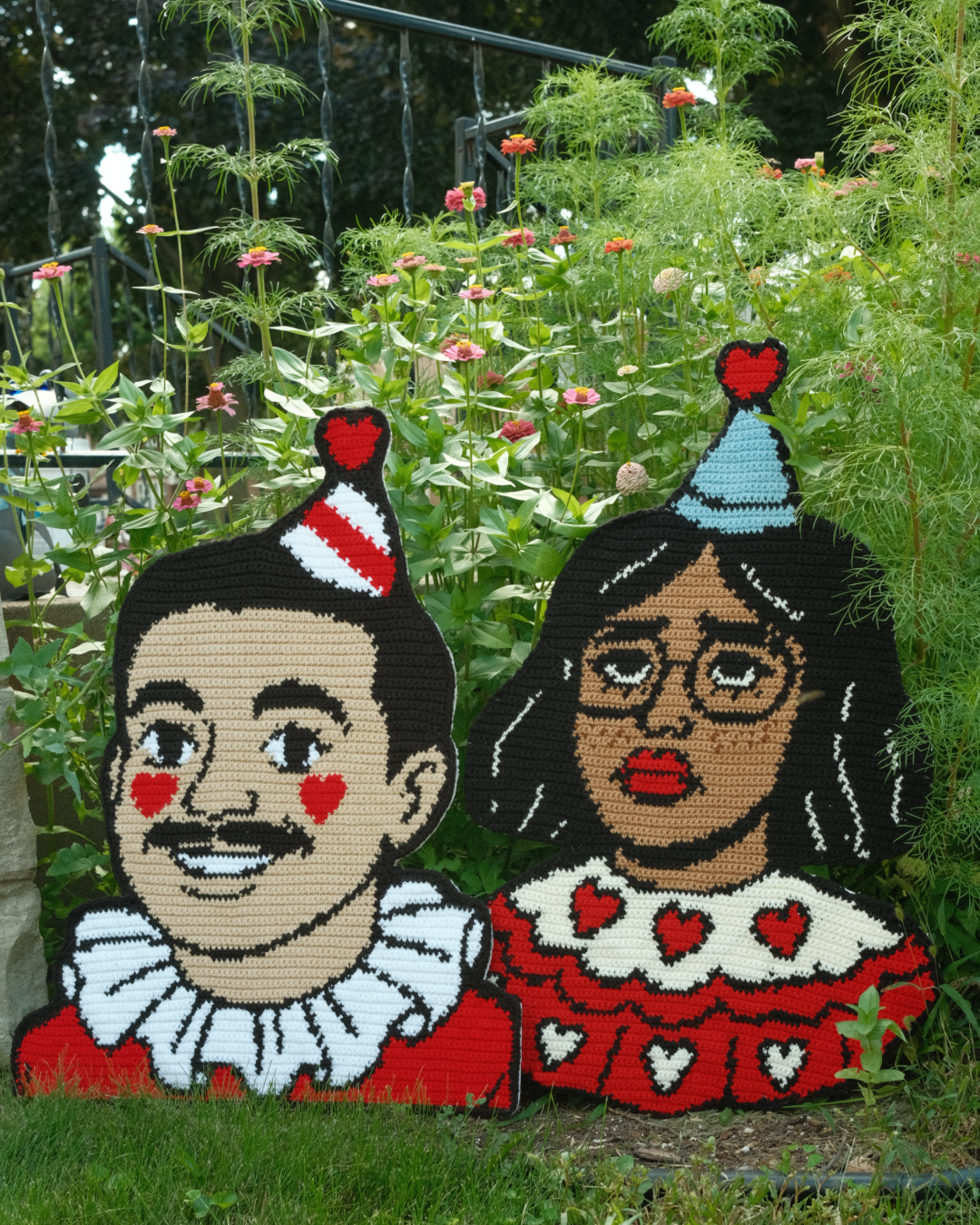 Clown couple