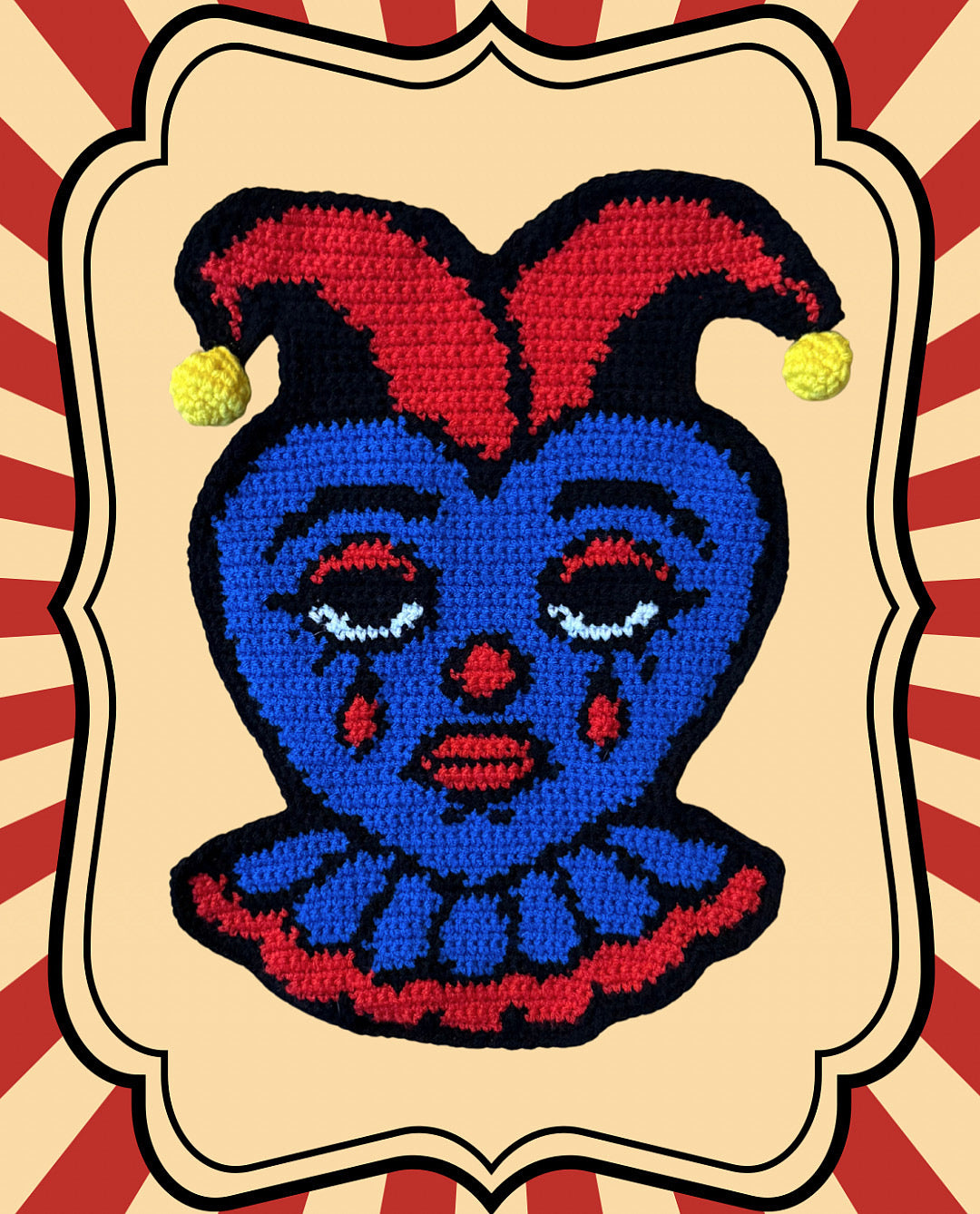 Crying circus heart